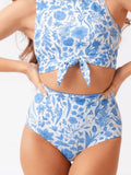 Botany Floral / Coastline Reversible Ultra High-Waist Bottom