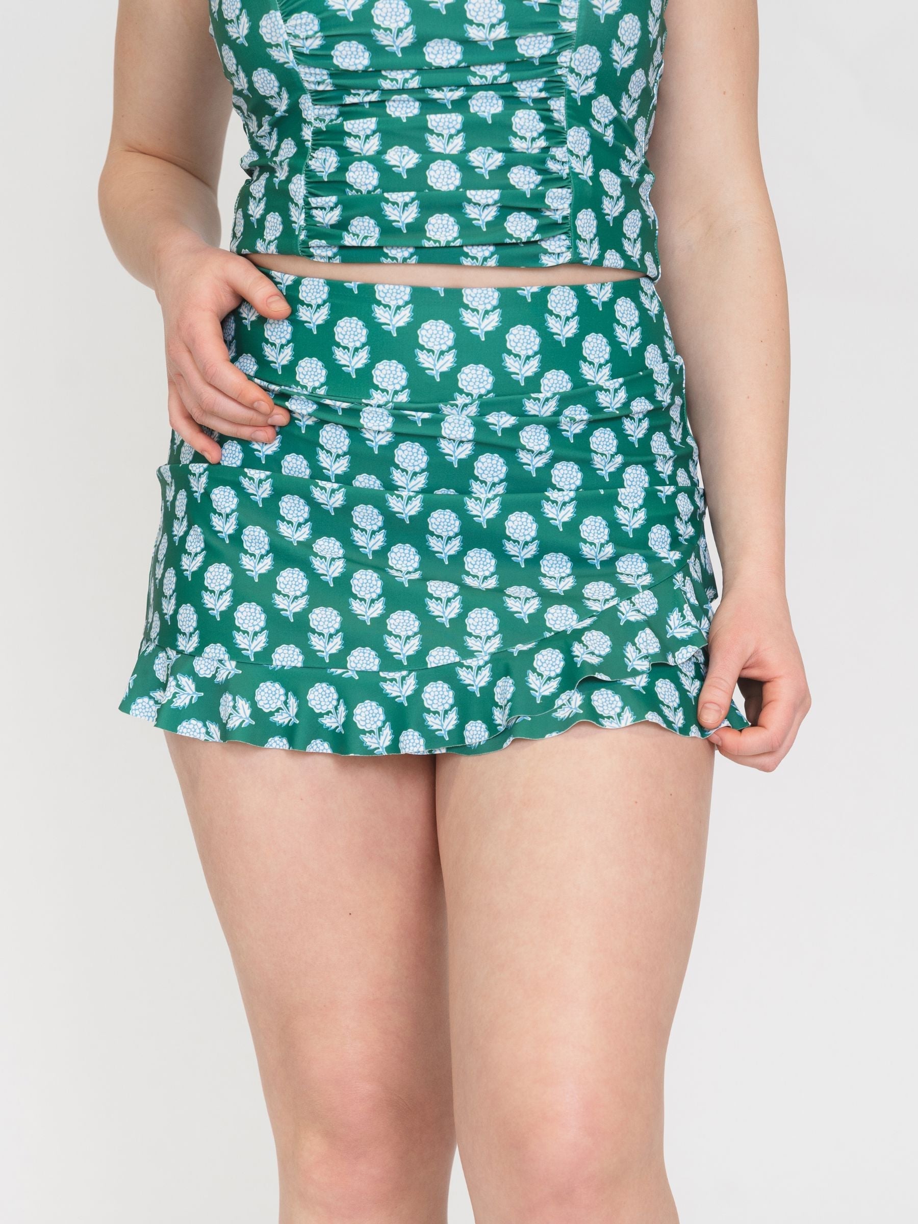 SAMPLE Juniper Charm Ruffle Skirt w/ Bottoms