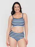 SAMPLE Navy Stripe Bralette