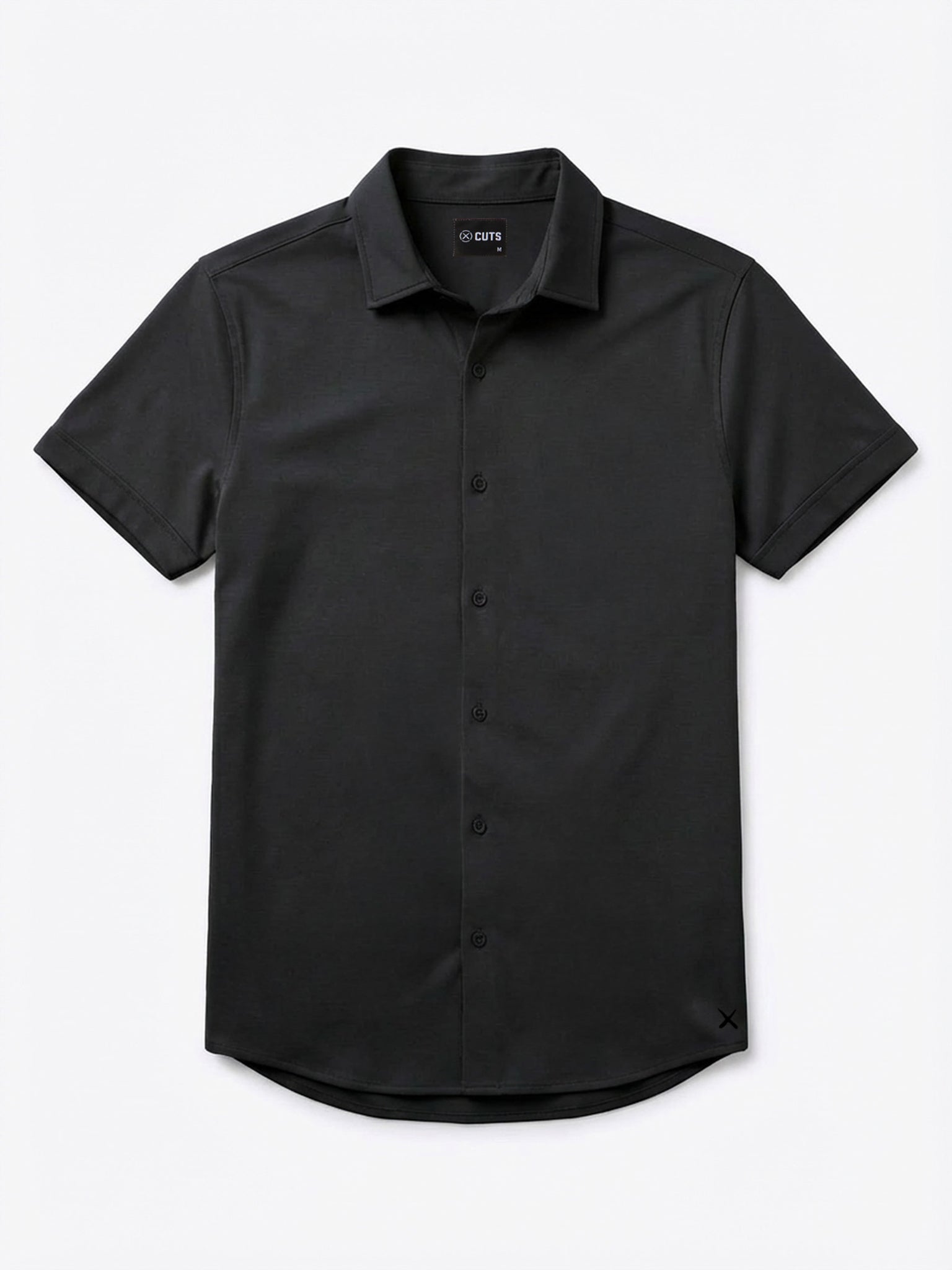 AO Button Up | Black Signature-Fit PYCA Pro®