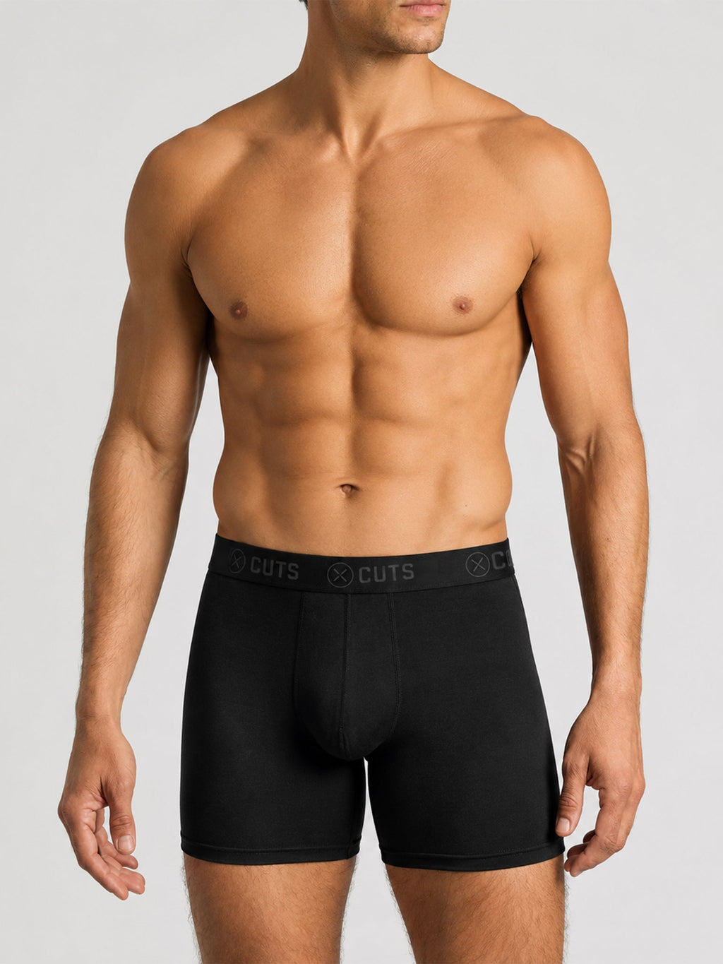 Organic Cotton Boxer Brief 6-Pack | Black