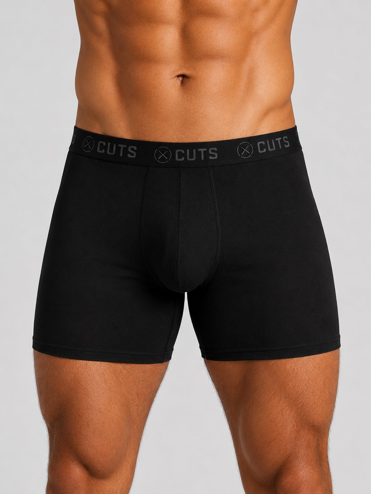 Organic Cotton Boxer Brief 3-Pack | Black