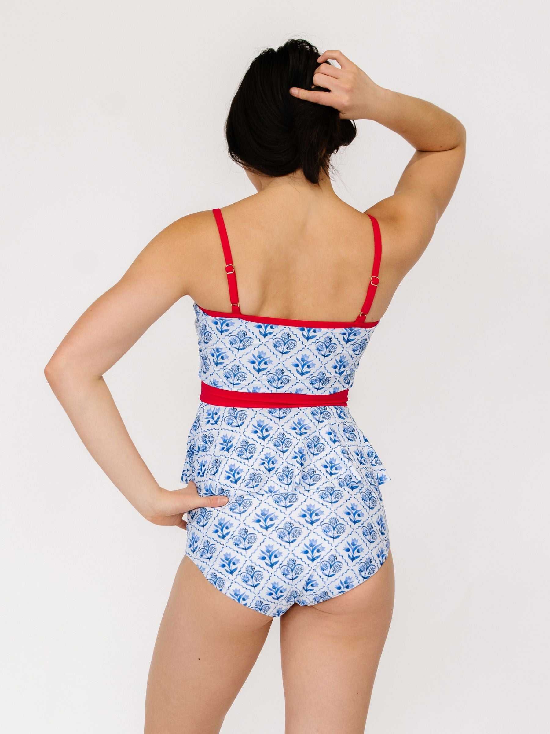 Betsy Peplum Top