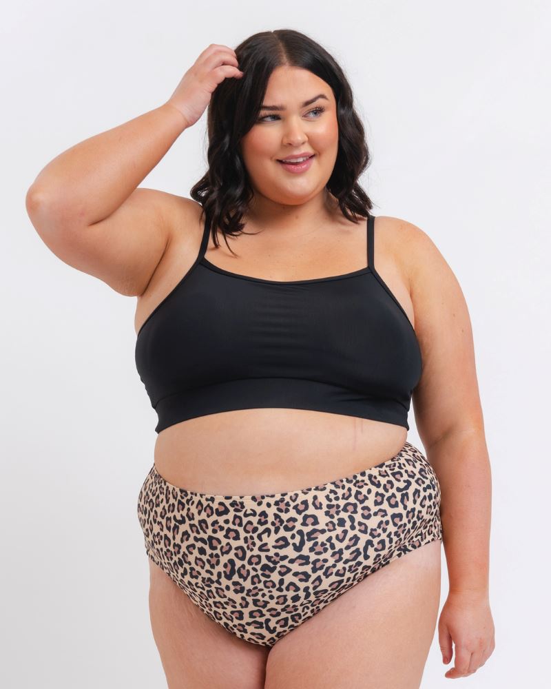 Cheetah High-Waist Bottom
