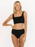 Black Scoop Bralette
