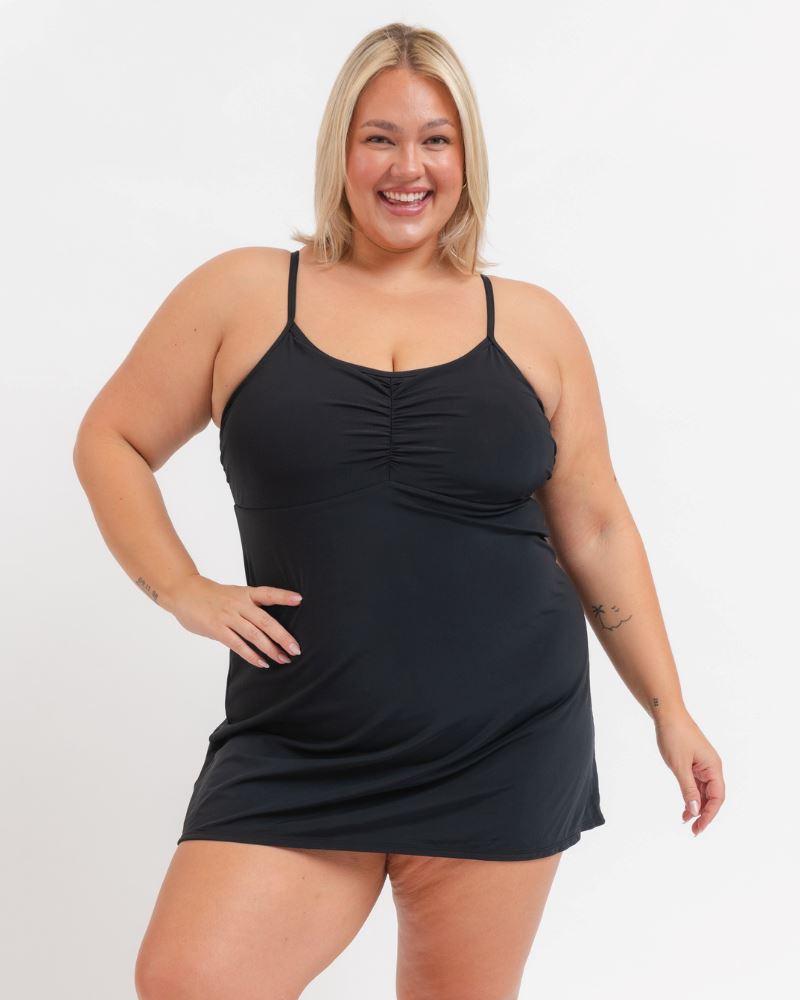 Black Swim Dress