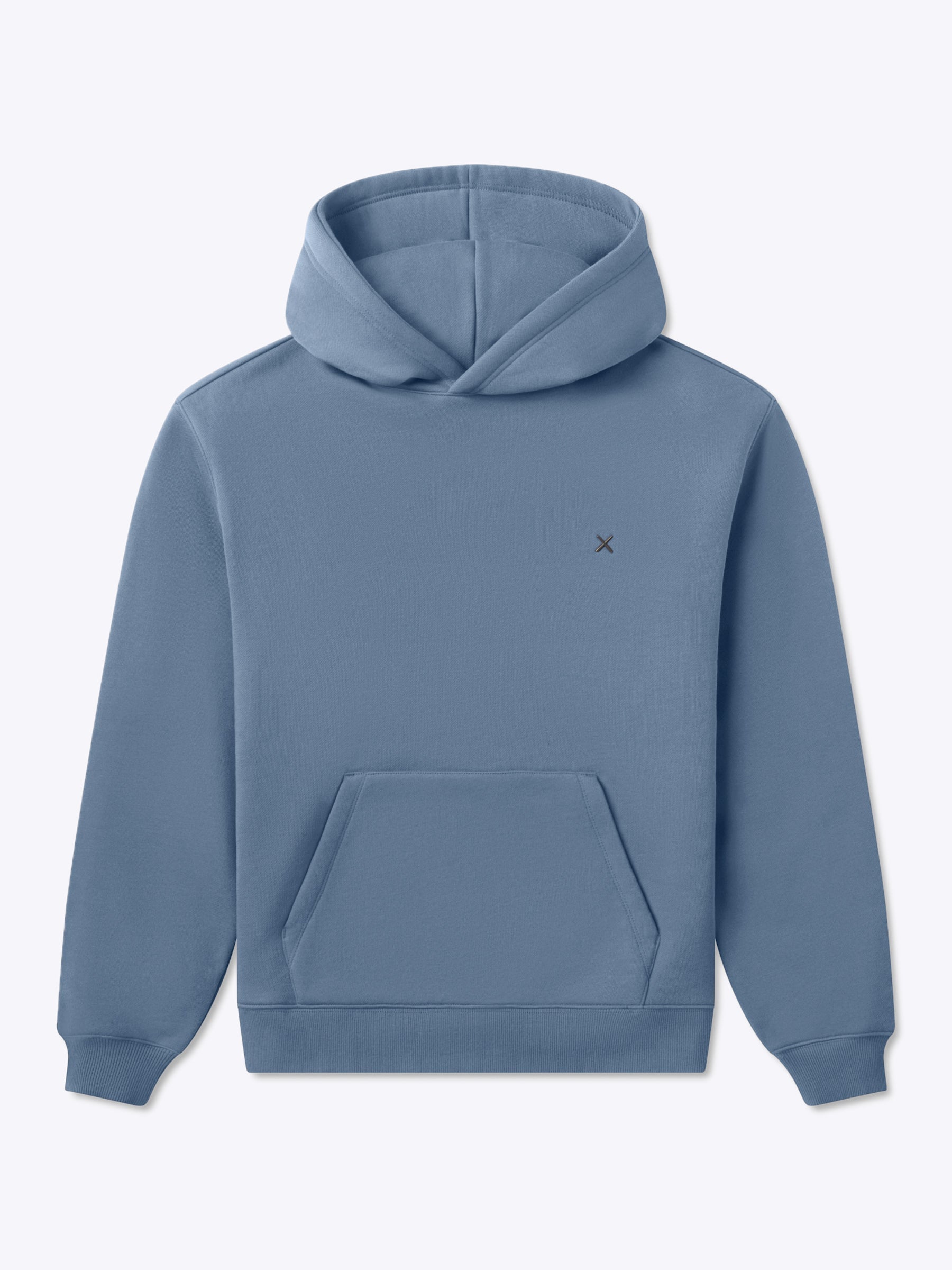 Divine Fleece Hoodie | Cadet Blue Classic-fit