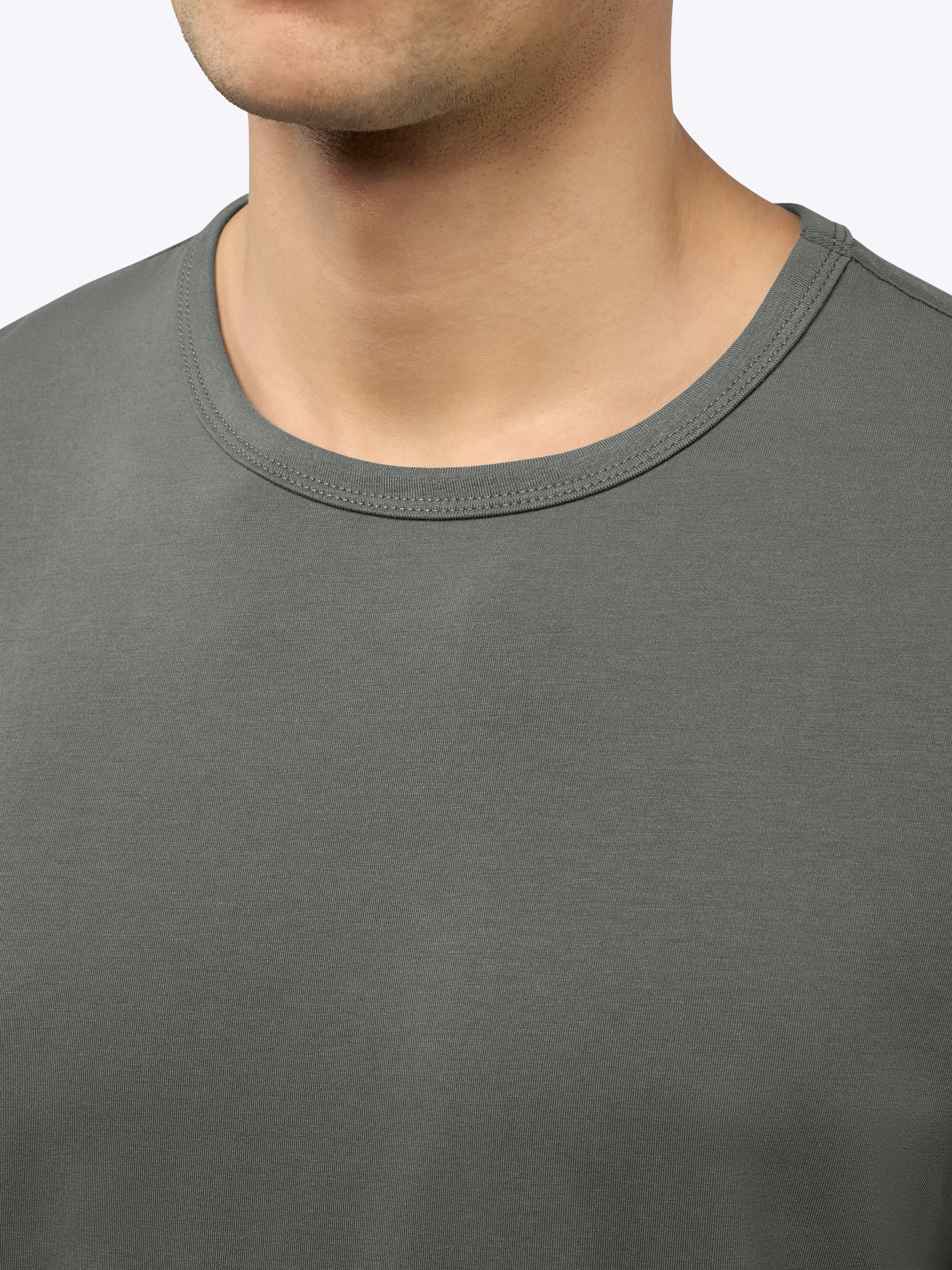 AO Forever Tee | Castor Grey Classic-Fit PYCA Pro®