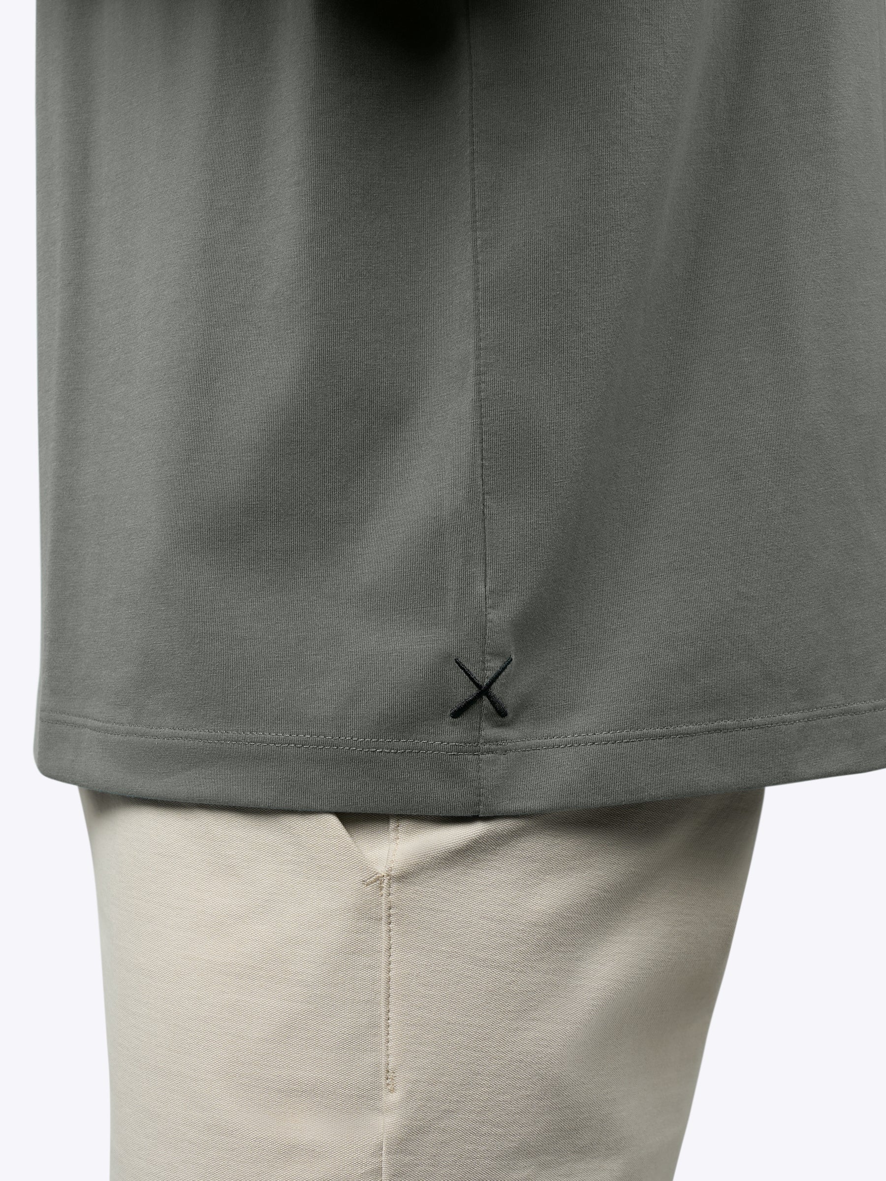 AO Forever Tee | Castor Grey Classic-Fit PYCA Pro®