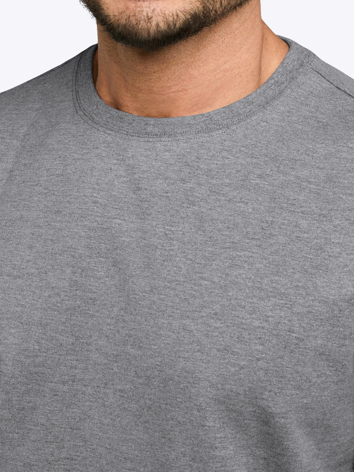 Hyperloop Pullover Split-Hem | Heather Grey Signature-fit