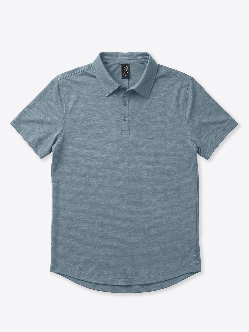 Crossover Polo | Naples Blue Signature Fit