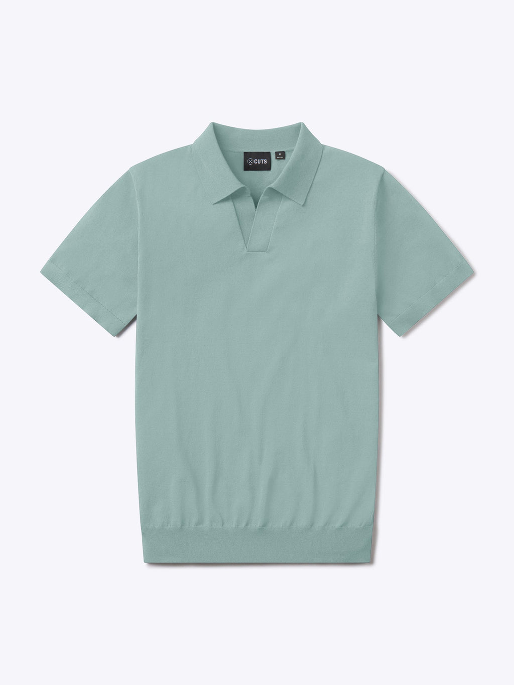 Riviera Knit Polo | Stormy Sea Signature-Fit