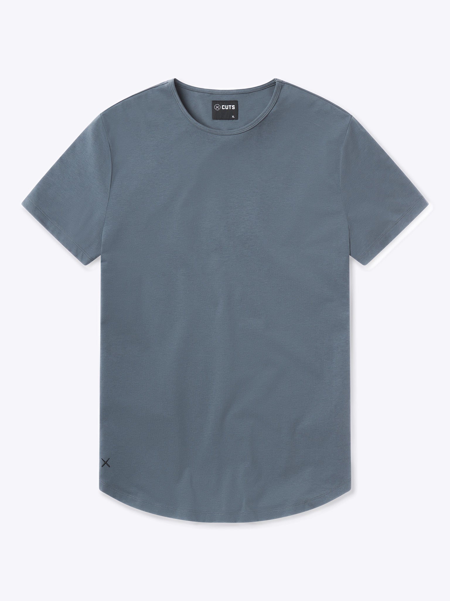 AO Curve-Hem Tee | Ocean Storm Signature-fit PYCA Pro®