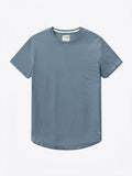 Featherlight Pima Tee | Ocean Storm Signature-fit