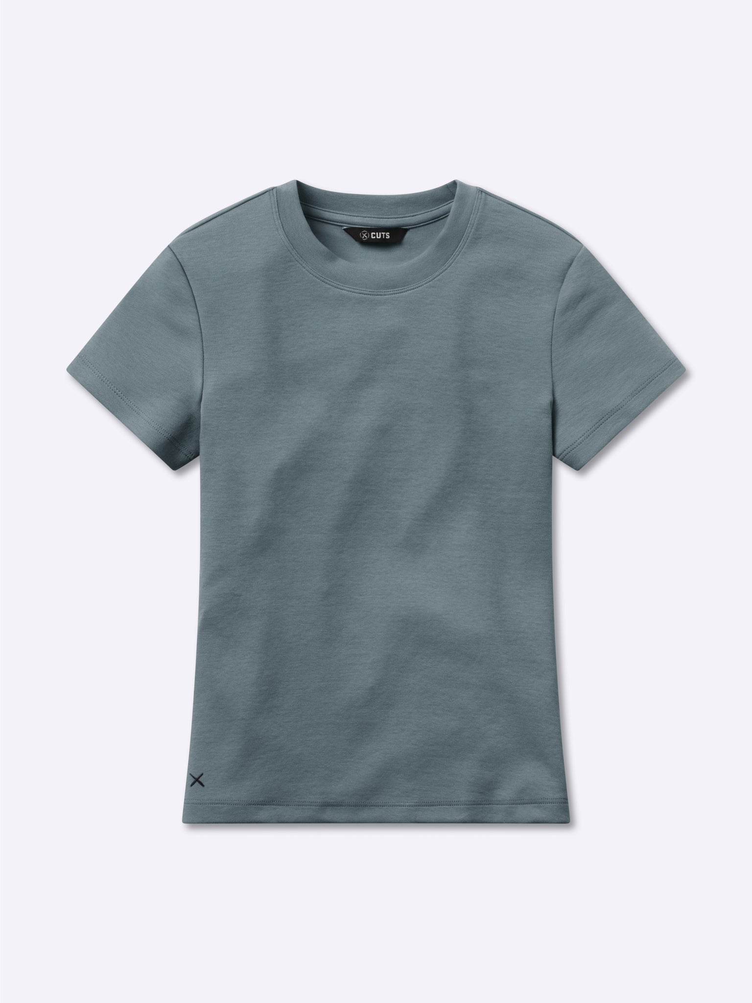 Tomboy Tee | Ocean Storm Slim-fit Tomboy-Cotton™