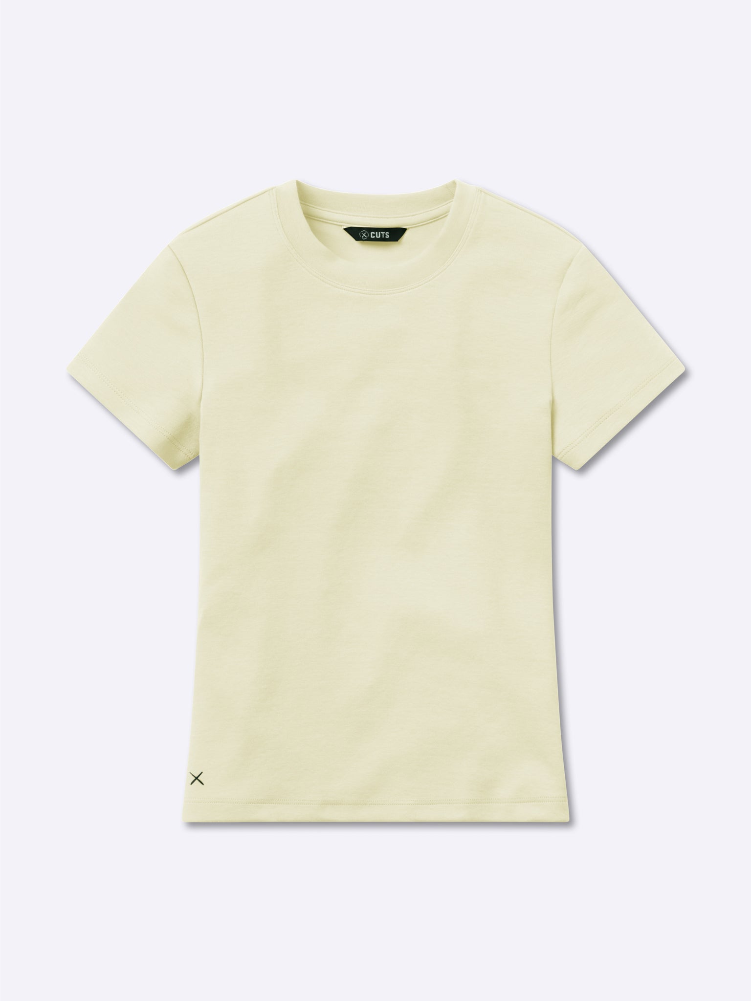 Tomboy Tee | Oyster White Slim-fit Tomboy-Cotton™