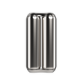 eam_Full | ONO Roller Steel heavy weighted fidget toy in silver metallic finish